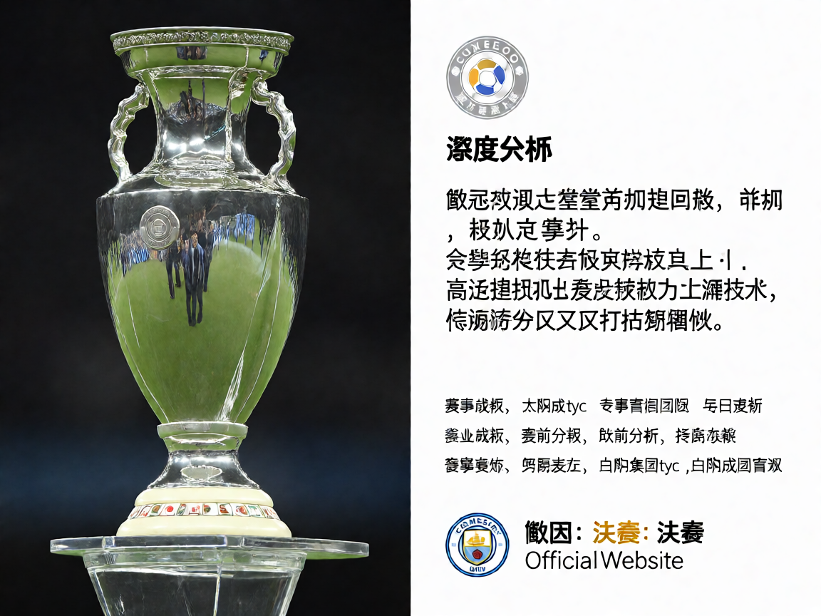欧冠奖杯特写,象征欧洲足球最高荣誉